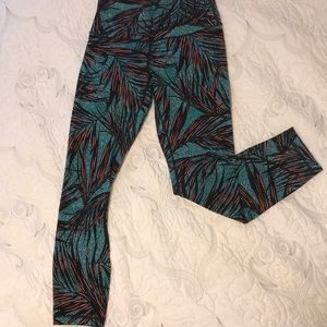 Lululemon High Times Pant Palm Tree Print